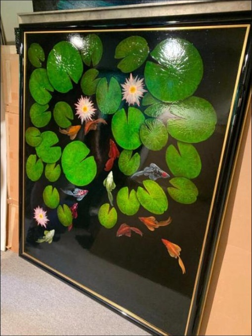 Framed Armstrong work