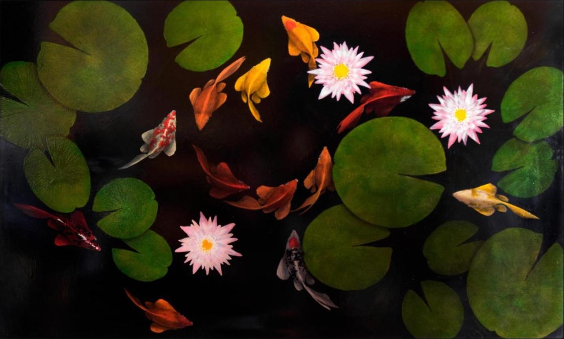 Koi Pond by Duane Armstrong